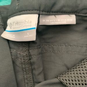 Columbia Zip-Off Camping/Hiking Pants with Omni Shade sun protection.
